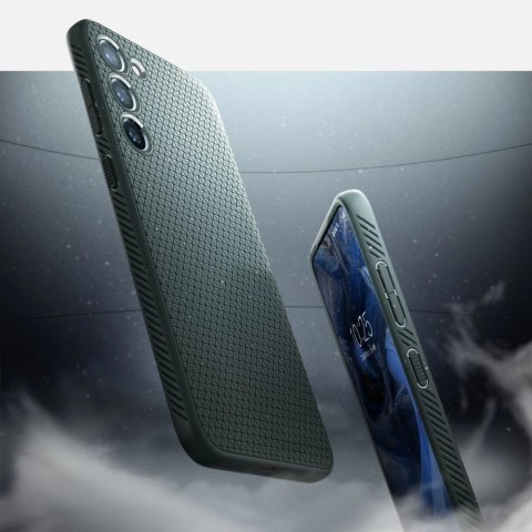 Etui Spigen Liquid Air na Samsung Galaxy S23 - ciemnozielone Etui Spigen Liquid Air na Samsung Galaxy S23 - ciemnozielone
