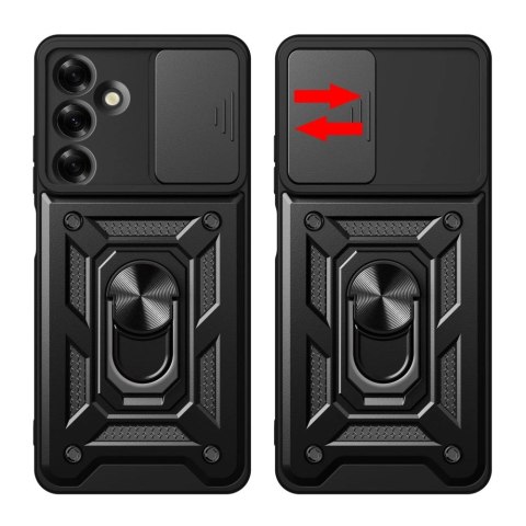 Etui Tech-Protect Camshield Pro na Samsung Galaxy M35 5G - czarne Etui Tech-Protect Camshield Pro na Samsung Galaxy M35 5G - czarne