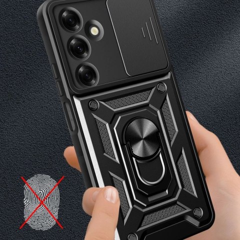 Etui Tech-Protect Camshield Pro na Samsung Galaxy M35 5G - czarne Etui Tech-Protect Camshield Pro na Samsung Galaxy M35 5G - czarne