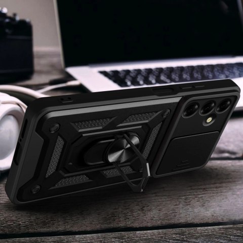 Etui Tech-Protect Camshield Pro na Samsung Galaxy M35 5G - czarne Etui Tech-Protect Camshield Pro na Samsung Galaxy M35 5G - czarne