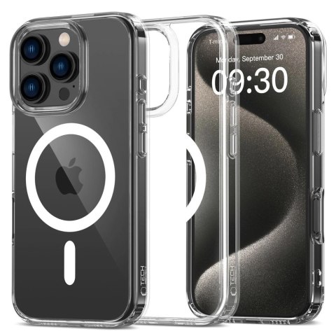 Etui Tech-Protect FlexAir Hybrid MagSafe na iPhone 16 Pro - przezroczyste Etui Tech-Protect FlexAir Hybrid MagSafe na iPhone 16 Pro - przezroczyste