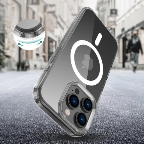 Etui Tech-Protect FlexAir Hybrid MagSafe na iPhone 16 Pro - przezroczyste Etui Tech-Protect FlexAir Hybrid MagSafe na iPhone 16 Pro - przezroczyste