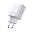 Ładowarka Tech-Protect C30W sieciowa USB-C PD 30W / USB-A QC 3.0 - biała Ładowarka Tech-Protect C30W sieciowa USB-C PD 30W / USB-A QC 3.0 - biała