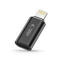 Adapter Tech-Protect UltraBoost Lightning (męski) / USB-C (żeński) - czarny Adapter Tech-Protect UltraBoost Lightning (męski) / USB-C (żeński) - czarny