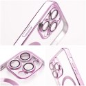 Futerał ELECTRO MAG COVER kompatybilny z MagSafe do IPHONE 16 Pro Max różowy Futerał ELECTRO MAG COVER kompatybilny z MagSafe do IPHONE 16 Pro Max różowy