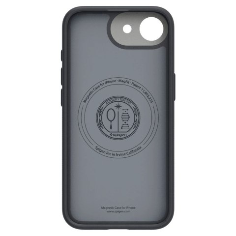 Etui Spigen Nano Pop MagSafe na iPhone 16e - czarny mat Etui Spigen Nano Pop MagSafe na iPhone 16e - czarny mat