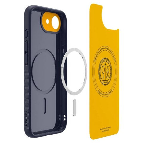 Etui Spigen Nano Pop MagSafe na iPhone 16e - granatowy Etui Spigen Nano Pop MagSafe na iPhone 16e - granatowy
