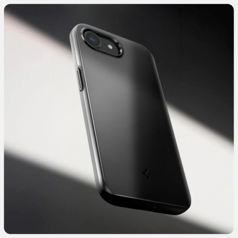 Etui Spigen Thin Fit Mag na iPhone 16e - czarne Etui Spigen Thin Fit Mag na iPhone 16e - czarne