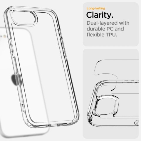 Etui Spigen Ultra Hybrid na iPhone 16e - przezroczyste Etui Spigen Ultra Hybrid na iPhone 16e - przezroczyste