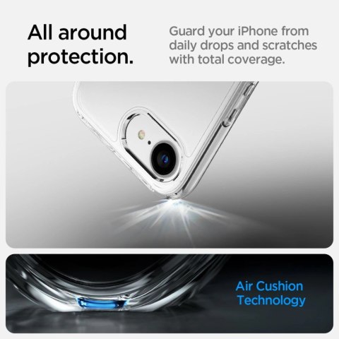 Etui Spigen Ultra Hybrid na iPhone 16e - przezroczyste Etui Spigen Ultra Hybrid na iPhone 16e - przezroczyste