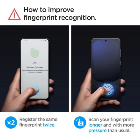 Szkło hartowane Spigen Glas.tR EZ Fit na Samsung Galaxy S24 FE (2 szt.) Szkło hartowane Spigen Glas.tR EZ Fit na Samsung Galaxy S24 FE (2 szt.)