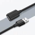 Ugreen kabel przedłużacz USB (męski) - USB (żeński) 2.0 480Mb/s 3m czarny (US103) Ugreen kabel przedłużacz USB (męski) - USB (żeński) 2.0 480Mb/s 3m czarny (US103)