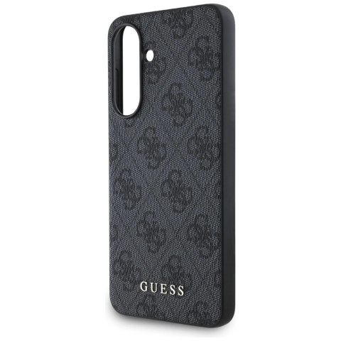 Etui Guess 4G Metal Gold Logo na Samsung Galaxy A36 - czarne Etui Guess 4G Metal Gold Logo na Samsung Galaxy A36 - czarne