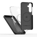 Etui Tech-Protect Liquid Silicone MagSafe na Samsung Galaxy S25 - czarne Etui Tech-Protect Liquid Silicone MagSafe na Samsung Galaxy S25 - czarne