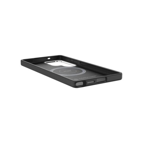 Etui silikonowe Spigen Enzo Aramid GP-FPS938PGABW z wbudowanym ringiem MagFit do Samsung Galaxy S25 Ultra - czarne Etui silikonowe Spigen Enzo Aramid GP-FPS938PGABW z wbudowanym ringiem MagFit do Samsung Galaxy S25 Ultra - czarne