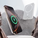 Powerbank Dudao K26 10000mAh 20W USB-A / USB-C / MagSafe - biały Powerbank Dudao K26 10000mAh 20W USB-A / USB-C / MagSafe - biały
