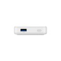 Powerbank Wozinsky WLWP-10KA0Y3WS 22,5W PD Qi2 10000 mAh, z podstawką, 1x USB-A, 1x USB-C - biały