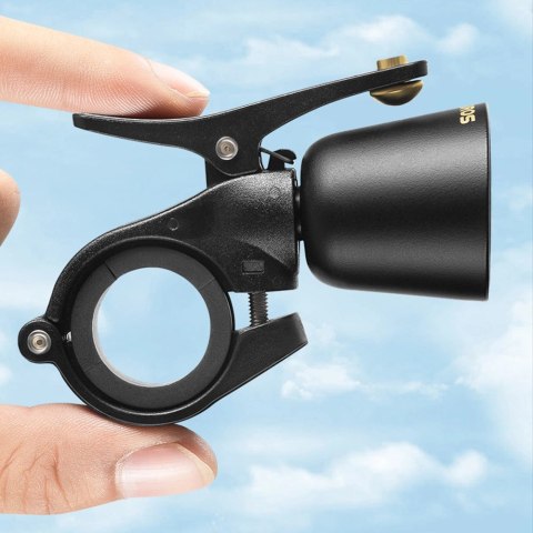 Dzwonek rowerowy Rockbros 34210005001 - czarny Dzwonek rowerowy Rockbros 34210005001 - czarny