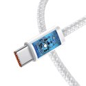 Kabel Baseus Dynamic Series USB-C / USB-C 100W 1 m - biały