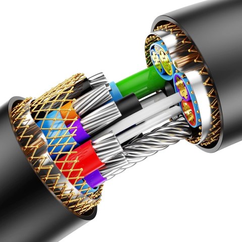 Przedłużacz kabel USB 2.0 1.5m Baseus AirJoy Series - czarny Przedłużacz kabel USB 2.0 1.5m Baseus AirJoy Series - czarny