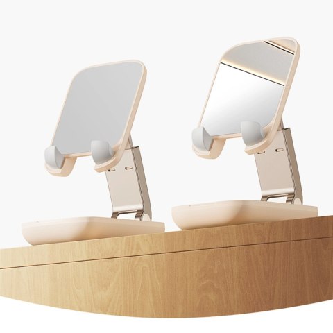 Regulowany stojak na telefon Baseus Seashell Series - czarny Regulowany stojak na telefon Baseus Seashell Series - czarny
