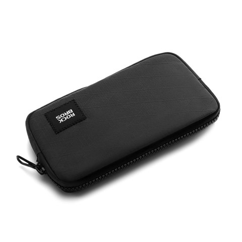 Saszetka rowerowa Rockbros 30990043003 na telefon, klucze, portfel 0.15 l - czarna Saszetka rowerowa Rockbros 30990043003 na telefon, klucze, portfel 0.15 l - czarna