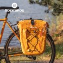 Torba rowerowa Rockbros 30140022003 wodoodporna na bagażnik - pomarańczowa Torba rowerowa Rockbros 30140022003 wodoodporna na bagażnik - pomarańczowa