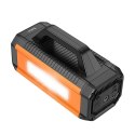 HOCO powerbank 10000 mAh z funkcją rozruchu samochodu z kompresorem i latarką 18W QS4 pomarańczowo-czarny HOCO powerbank 10000 mAh z funkcją rozruchu samochodu z kompresorem i latarką 18W QS4 pomarańczowo-czarny