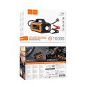 HOCO powerbank 10000 mAh z funkcją rozruchu samochodu z kompresorem i latarką 18W QS4 pomarańczowo-czarny HOCO powerbank 10000 mAh z funkcją rozruchu samochodu z kompresorem i latarką 18W QS4 pomarańczowo-czarny