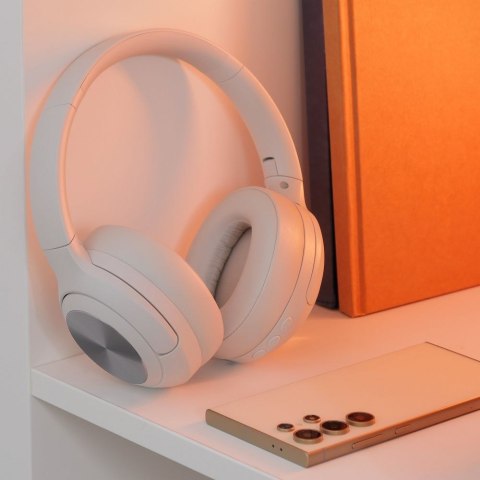 HOCO słuchawki bezprzewodowe bluetooth nagłowne ANC W54 białe HOCO słuchawki bezprzewodowe bluetooth nagłowne ANC W54 białe