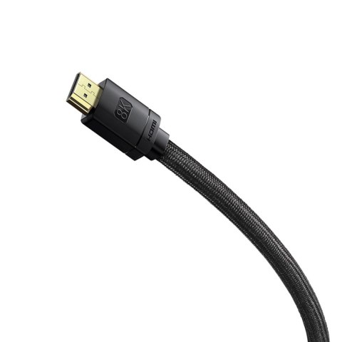 Kabel HDMI Baseus High Definition Series 8K 2m - czarny Kabel HDMI Baseus High Definition Series 8K 2m - czarny