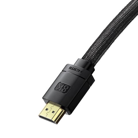 Kabel HDMI Baseus High Definition Series 8K 2m - czarny Kabel HDMI Baseus High Definition Series 8K 2m - czarny