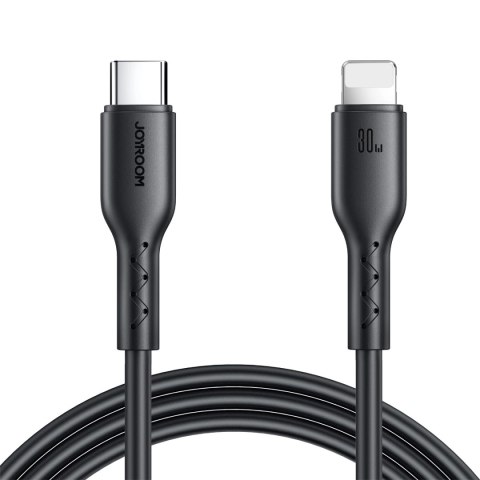 Kabel Joyroom Flash-Charge Series SA26-CL3 USB-C / Lightning 30W 1m - czarny Kabel Joyroom Flash-Charge Series SA26-CL3 USB-C / Lightning 30W 1m - czarny