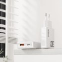 Ładowarka sieciowa GaN Dudao A30EU 30W USB-A / USB-C - biała Ładowarka sieciowa GaN Dudao A30EU 30W USB-A / USB-C - biała