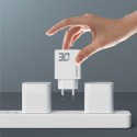 Ładowarka sieciowa GaN Dudao A30EU 30W USB-A / USB-C - biała Ładowarka sieciowa GaN Dudao A30EU 30W USB-A / USB-C - biała
