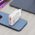 Ładowarka sieciowa GaN Dudao A30EU 30W USB-A / USB-C - biała Ładowarka sieciowa GaN Dudao A30EU 30W USB-A / USB-C - biała