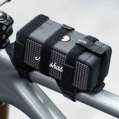 Pasek rowerowy z rzepem Rockbros 50210064001 na głośnik Bluetooth lub bidon - czarny Pasek rowerowy z rzepem Rockbros 50210064001 na głośnik Bluetooth lub bidon - czarny