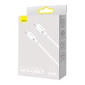 BASEUS kabel Typ C do Typ C PD100W Power Delivery Superior Series Fast Charging CATYS-C02 2 metr biały BASEUS kabel Typ C do Typ C PD100W Power Delivery Superior Series Fast Charging CATYS-C02 2 metr biały