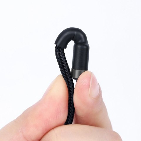 BASEUS kabel Typ C do Typ C Power Delivery PD60W 2.0 (3A 20V) Cafule CATKLF-HG1 2 metry szaro-czarny BASEUS kabel Typ C do Typ C Power Delivery PD60W 2.0 (3A 20V) Cafule CATKLF-HG1 2 metry szaro-czarny