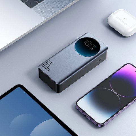 Powerbank Joyroom 30000mAh 65W z wyświetlaczem cyfrowym (JR-PBF05) - czarny Powerbank Joyroom 30000mAh 65W z wyświetlaczem cyfrowym (JR-PBF05) - czarny