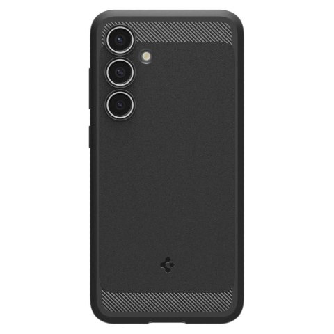 Etui Spigen Rugged Armor na Samsung Galaxy S24 FE - czarne Etui Spigen Rugged Armor na Samsung Galaxy S24 FE - czarne