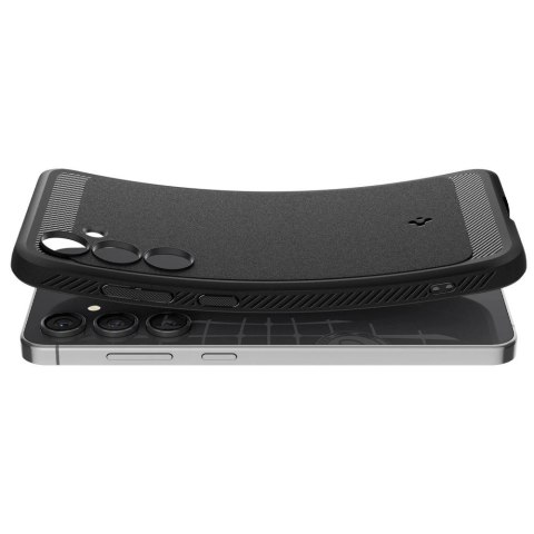 Etui Spigen Rugged Armor na Samsung Galaxy S24 FE - czarne Etui Spigen Rugged Armor na Samsung Galaxy S24 FE - czarne