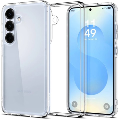 Etui Spigen Ultra Hybrid na Samsung Galaxy S25 - przezroczyste Etui Spigen Ultra Hybrid na Samsung Galaxy S25 - przezroczyste
