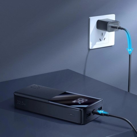 Joyroom powerbank 20000mAh 22.5W PD QC3.0 AFC czarny (JR-QP192) Joyroom powerbank 20000mAh 22.5W PD QC3.0 AFC czarny (JR-QP192)