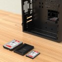 Kieszeń dysku twardego z 2,5" na 3,5" - czarna