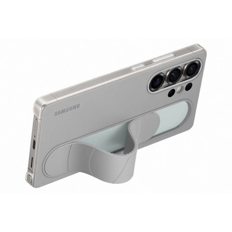Etui silikonowe Samsung Standing Grip Case EF-GS938CJEGWW z uchwytem / podstawką do Samsung Galaxy S25 Ultra - szare Etui silikonowe Samsung Standing Grip Case EF-GS938CJEGWW z uchwytem / podstawką do Samsung Galaxy S25 Ultra - szare