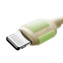 Kabel Joyroom S-A53 30W USB-C - Lightning z fluorescencyjną końcówką 2 m - beżowy