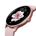 Smartwatch Joyroom Classis Series JR-FC1 z funkcją odbierania połączeń / ochroną IP68 - różowy