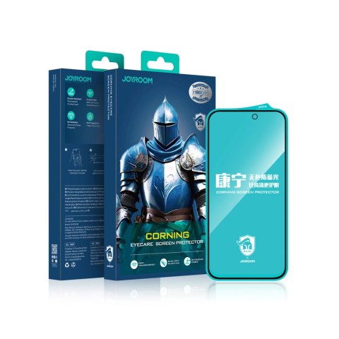 Szkło hartowane Joyroom JR-MKN0312 Corning Eyecare na iPhone 16 Pro Szkło hartowane Joyroom JR-MKN0312 Corning Eyecare na iPhone 16 Pro
