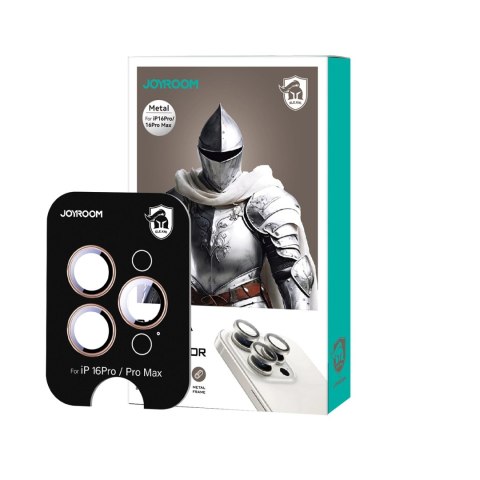 Szkło ochronne Joyroom JR-MFY0261 na obiektywy iPhone 16 Pro/16 Pro Max - srebrne Szkło ochronne Joyroom JR-MFY0261 na obiektywy iPhone 16 Pro/16 Pro Max - srebrne